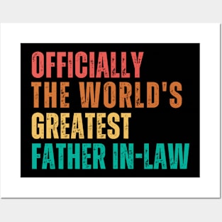 World's Greatest Father In Law Posters and Art